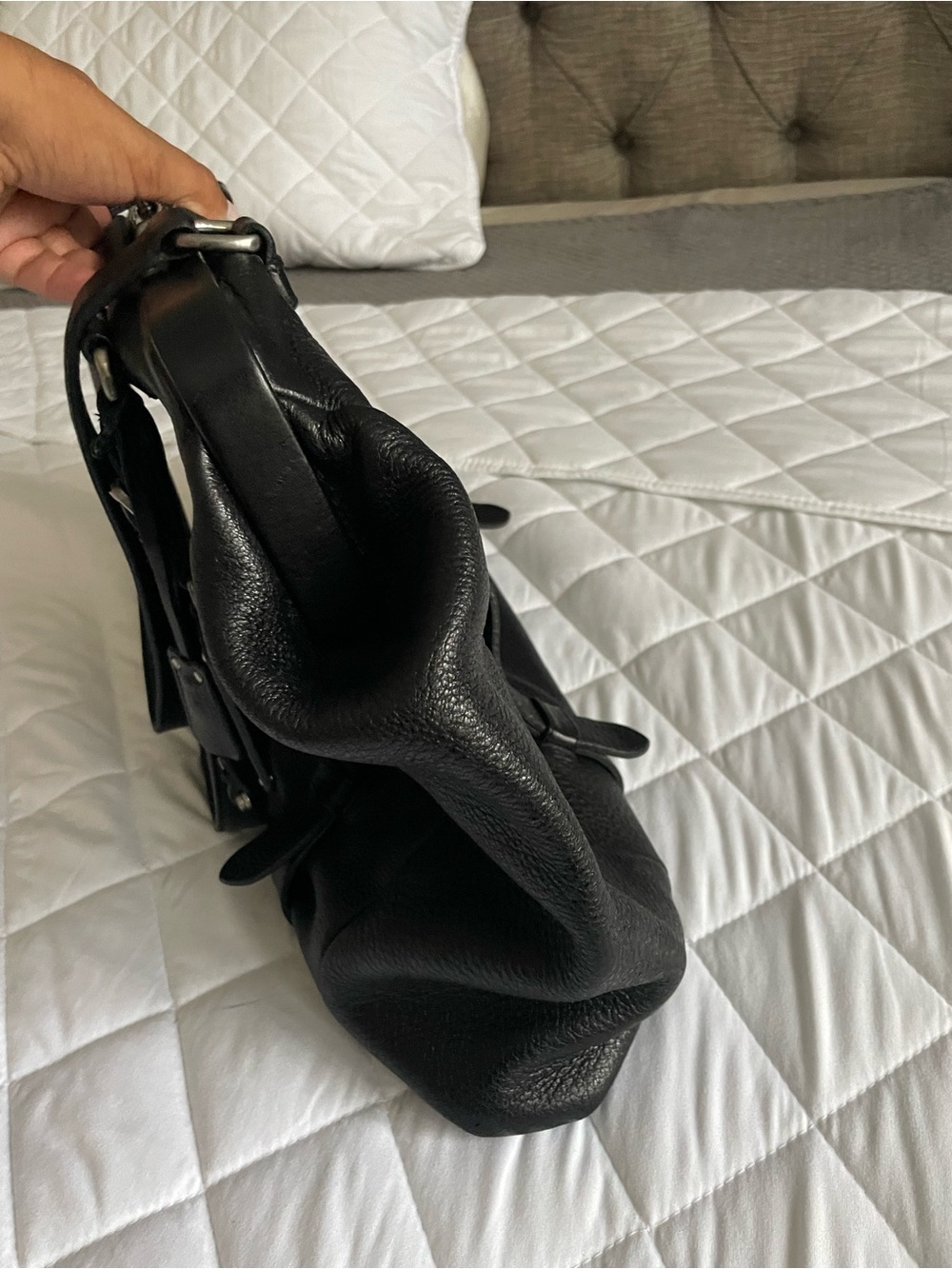 Prada Vintage Clasp Shoulder Bag - Picture 8 of 13